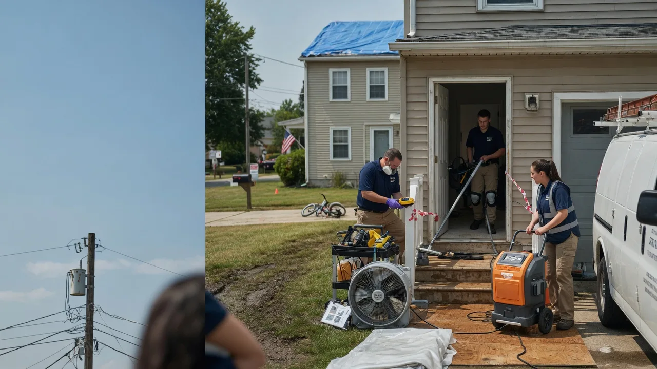 Water Damage Repair in Mount Carbon, WV near me